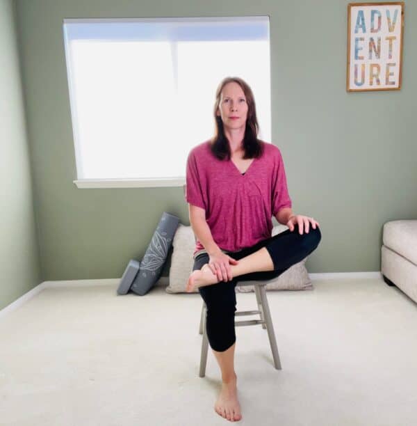 Chair Exercises: Chair Yoga For Hips - The Peaceful Chair